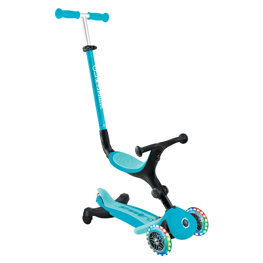 Самокат Globber серії Go Up Active 360 аква Колеса з підсвічуванням (749-300) - зображення 3