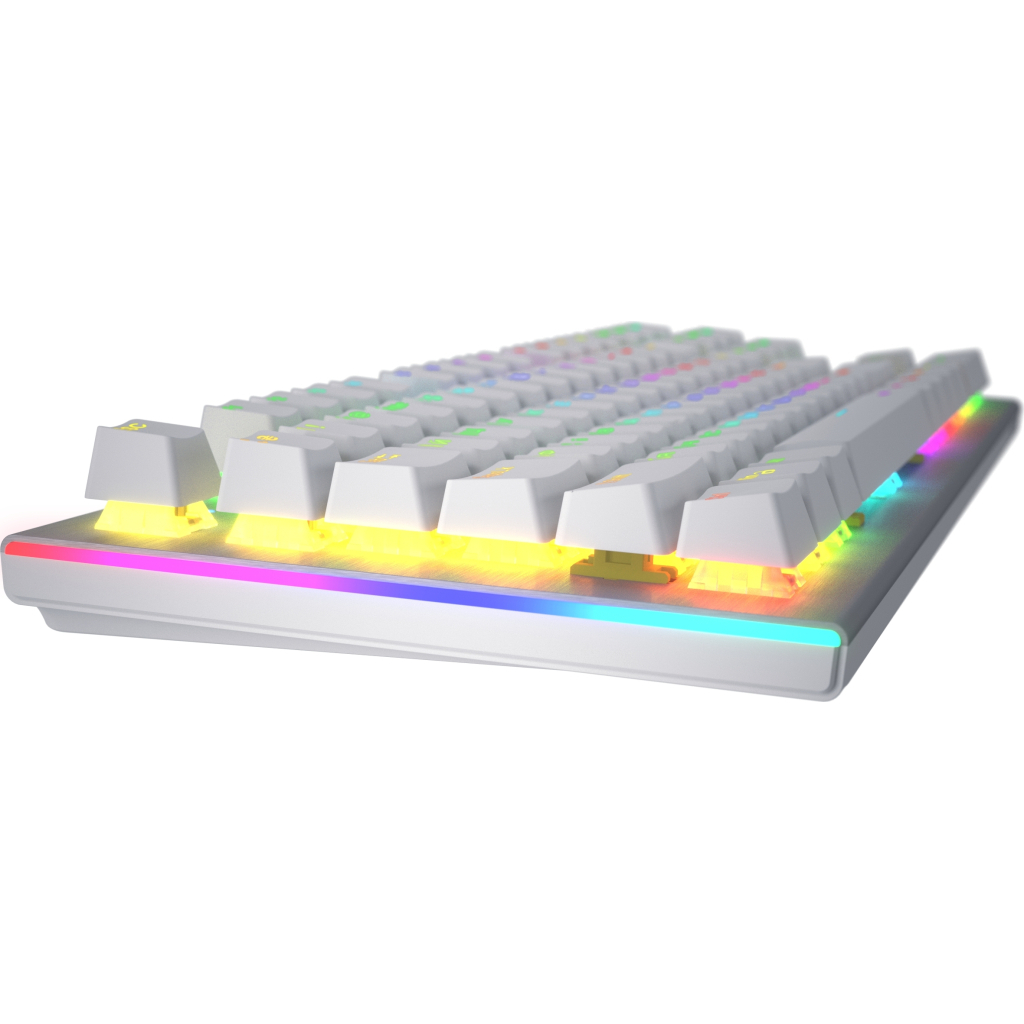 Клавіатура Hator Gravity X TKL Orange USB White (HTK551UA) - зображення 6