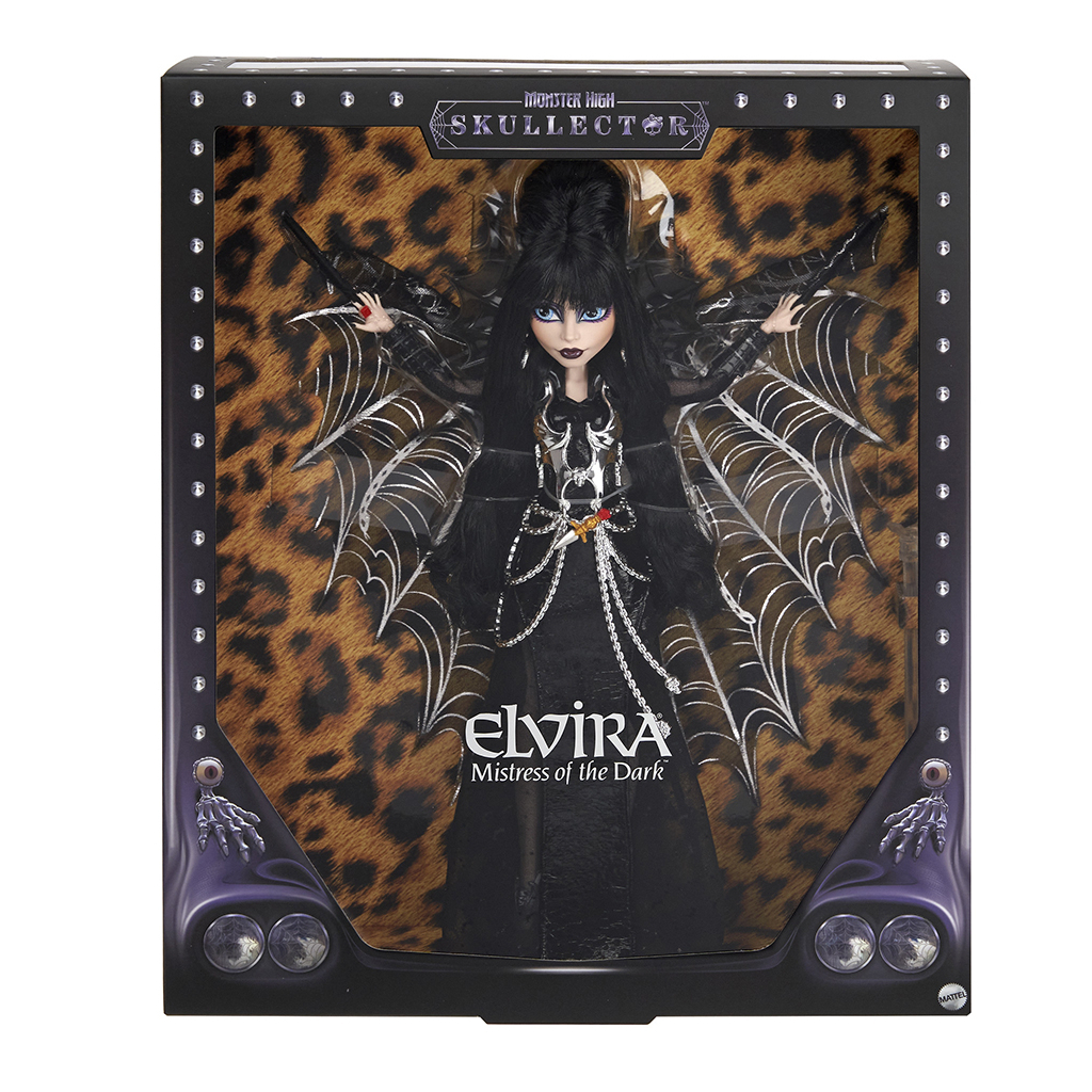 Лялька Monster High Skullector Ельвіра — володарка темряви Ельвіра (HYV99) - зображення 6