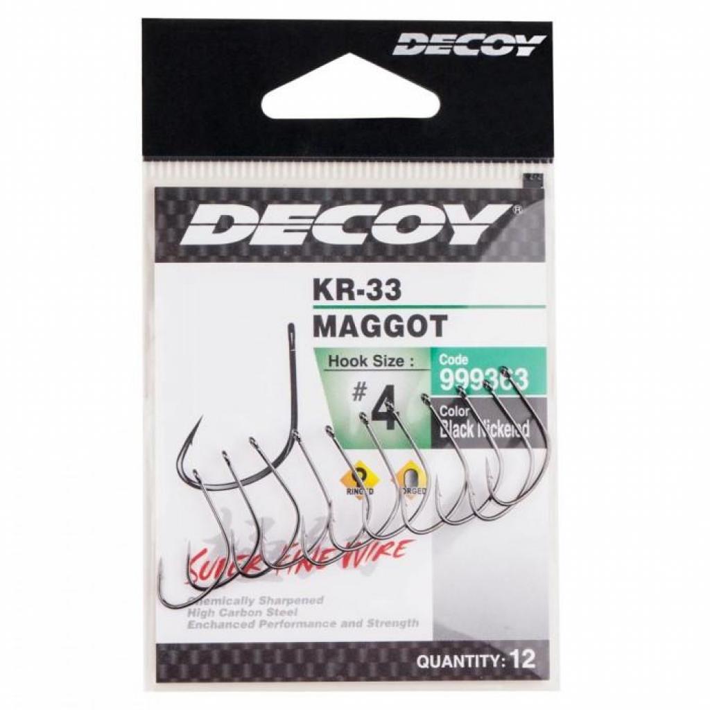 Гачок Decoy KR-33 Maggot 06 (12 шт/уп) (1562.05.43) - зображення 2