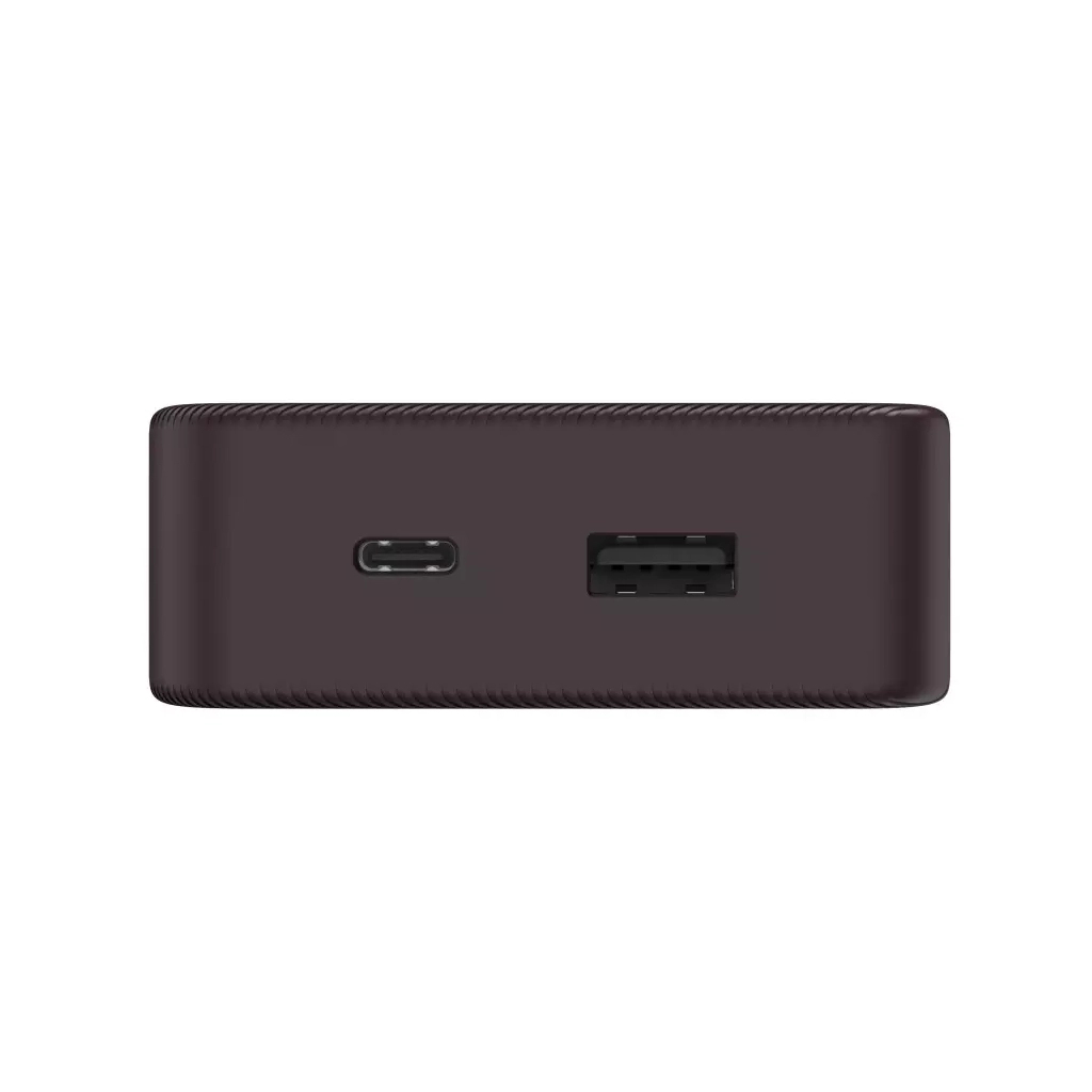 Батарея універсальна Hama 20000mAh, 15W/5V/3A, USB-C, USB-A, plum (00201715) - зображення 3