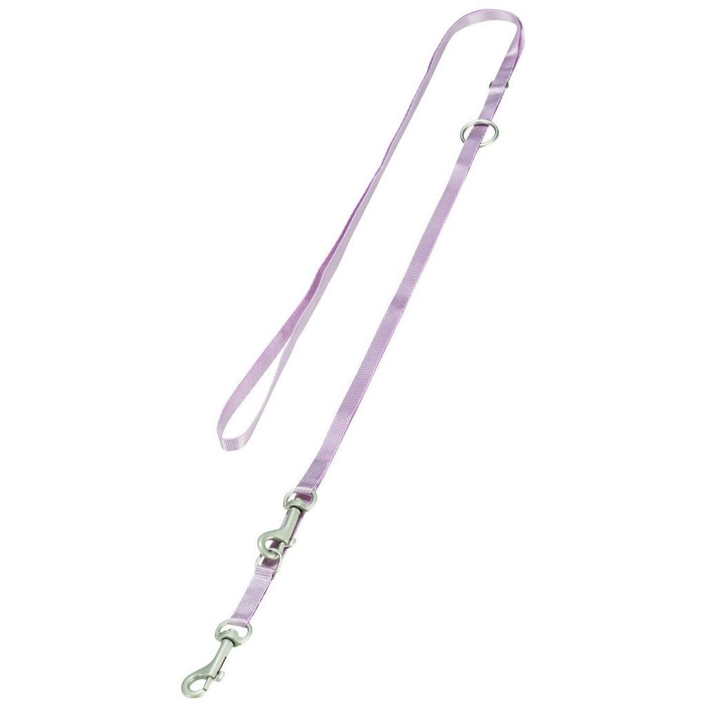 Шлея для собак Trixie з повідцем для цуценят S–M 26–34 см 10 мм світло-бузкова (4011905155647) - picture 5