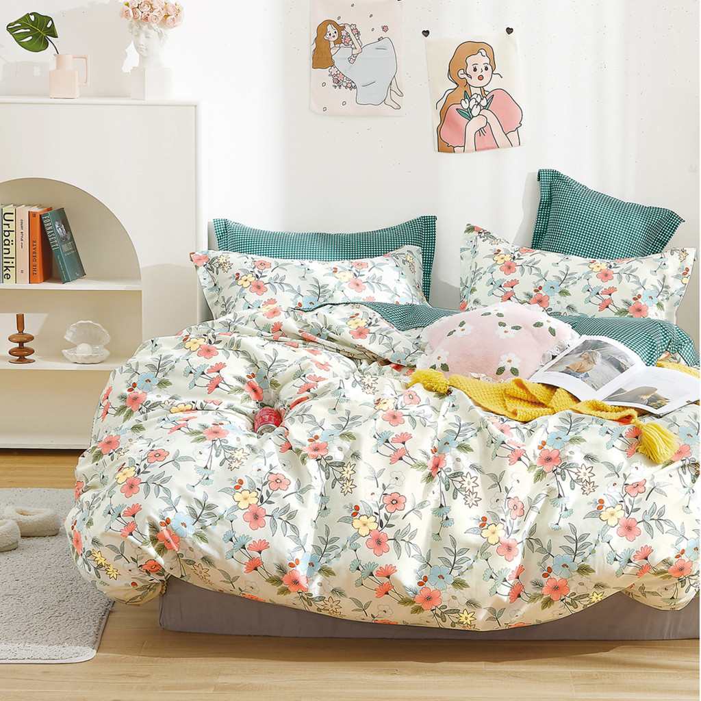 Постільна білизна Home Line 05-072 Крокус сатин полуторний (163919) - зображення 1