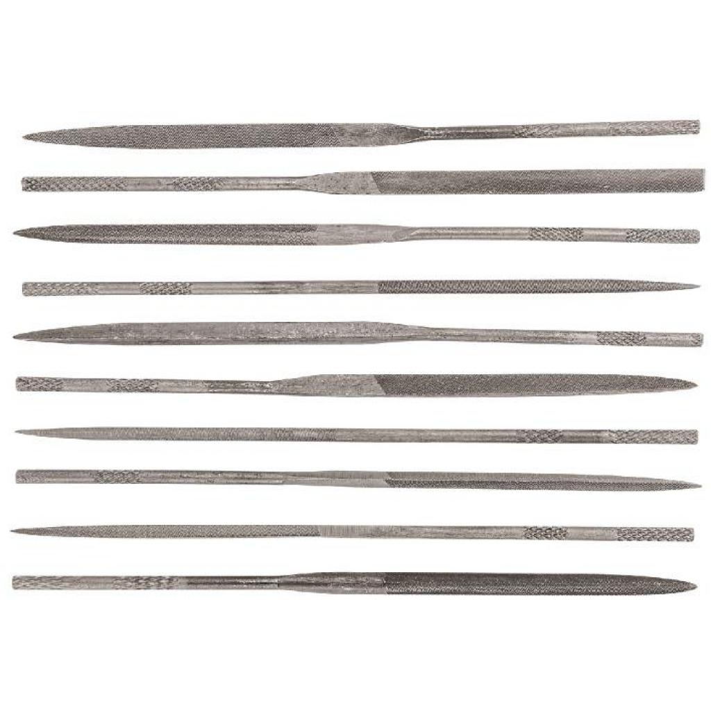 Набір напилків Topex игольчатые по металлу набор 10 шт. (06A015) - зображення 1