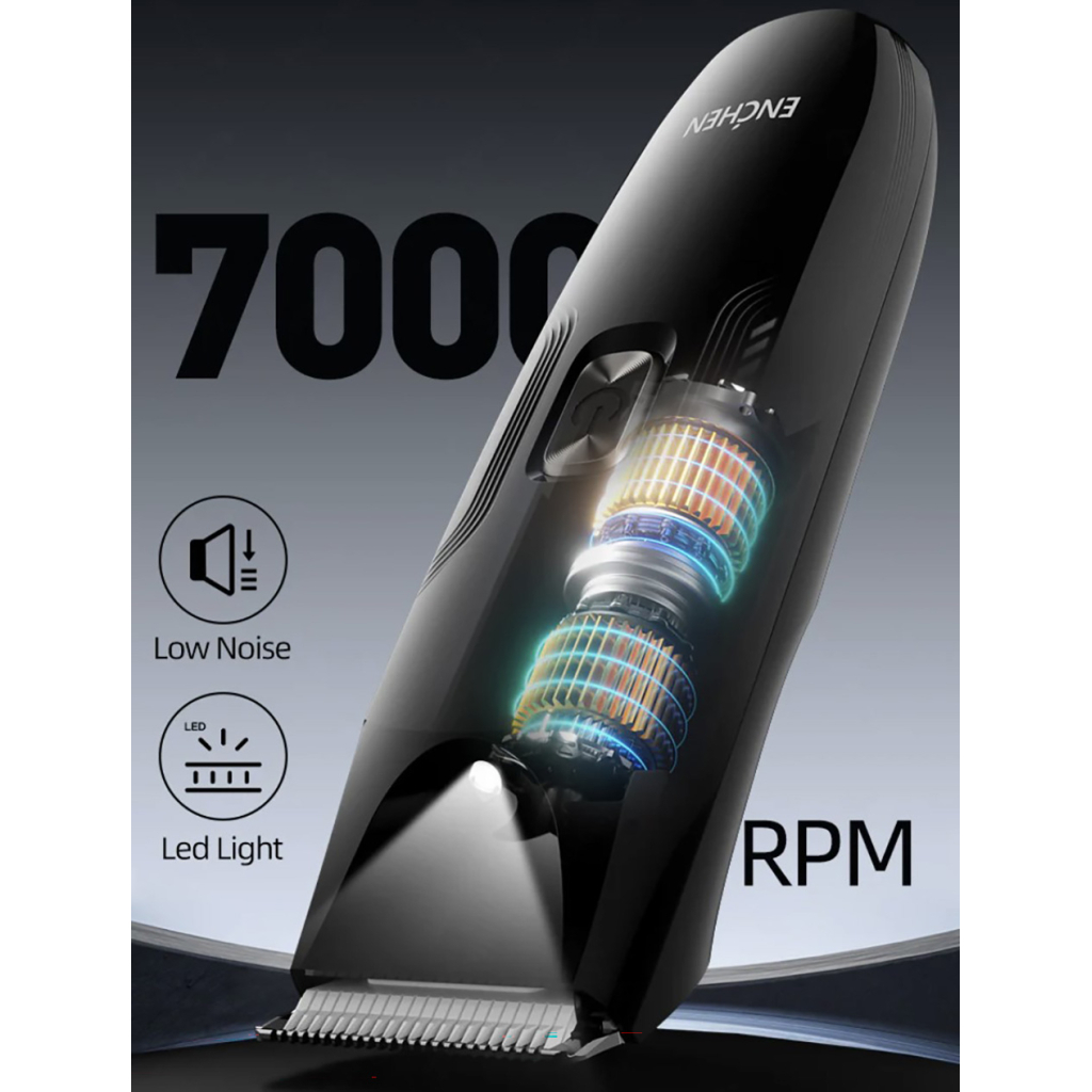 Тример Xiaomi Enchen Body Hair Trimme Spark 3 Black - изображение 8