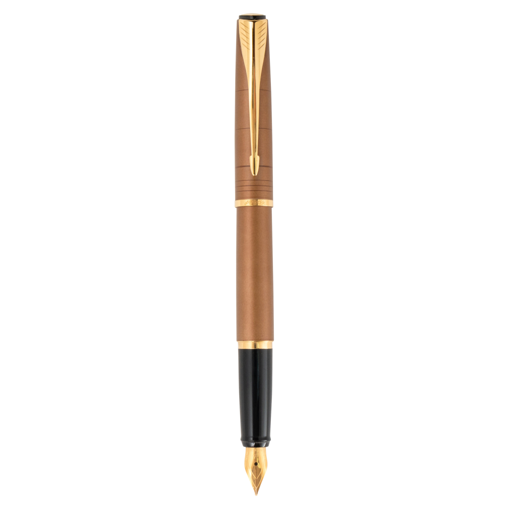 Ручка пір'яна Parker P РП Latitude F45K бронзова (F45K) - зображення 1
