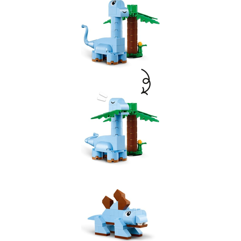 Конструктор LEGO Classic Творчі динозаври (11041) - зображення 9