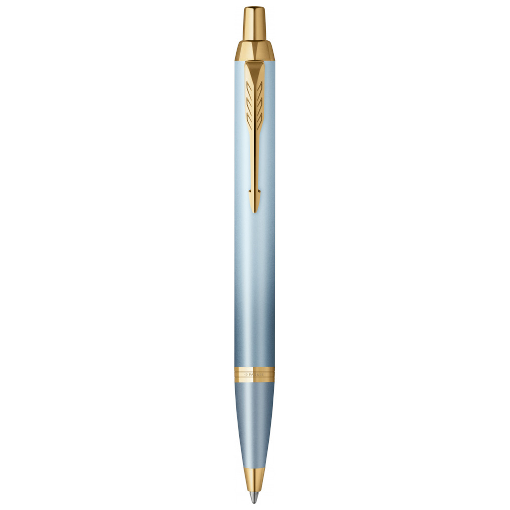 Ручка кулькова Parker IM 17 Rituals Turquoise Green GT BP + Пакет Parker Rituals (29 132) - зображення 1