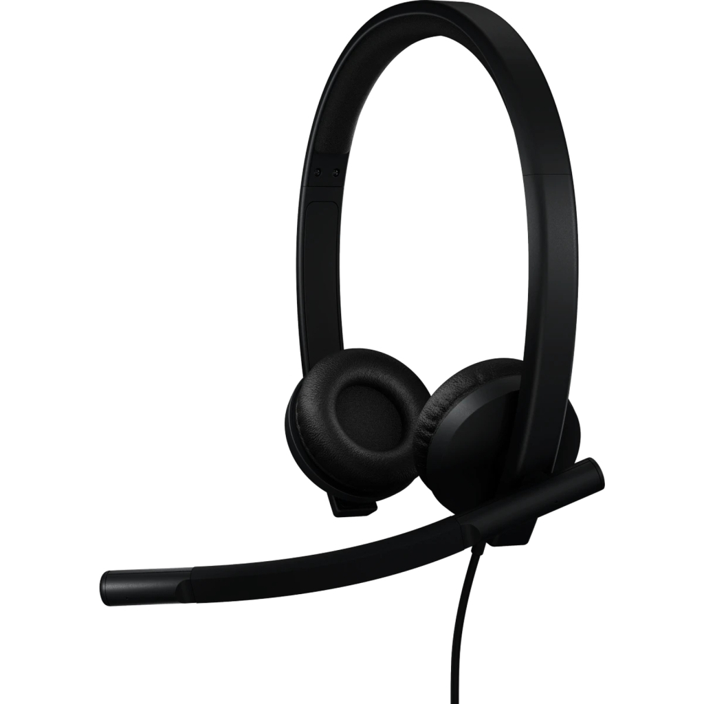 Навушники Logitech H570e Corded for Business Stereo Teams USB-C Black (981-001431) - зображення 1