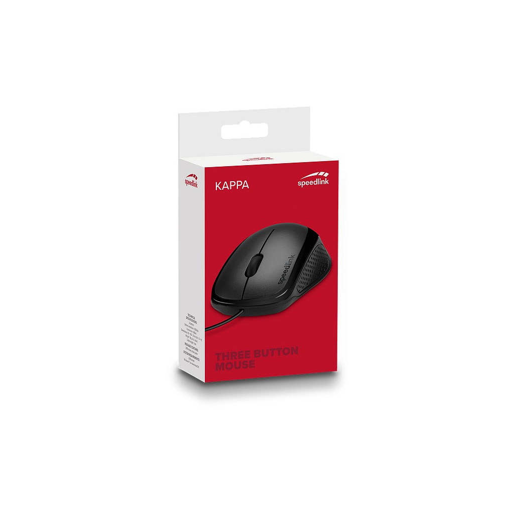 Мишка Speedlink Kappa USB Black (SL-610011-BK) - зображення 3