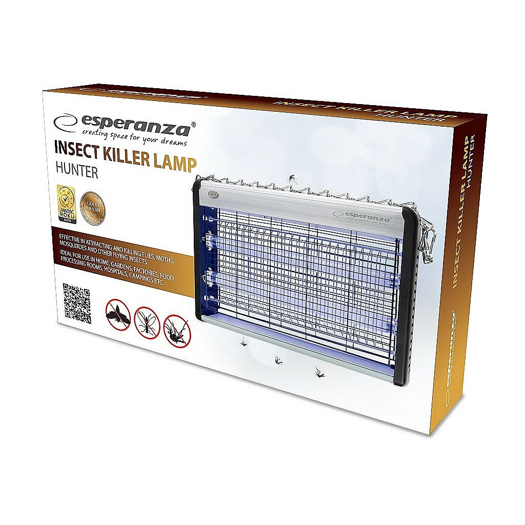 Інсектицидна лампа Esperanza EHQ006 Insect Killer Lamp (5901299955505) - зображення 2