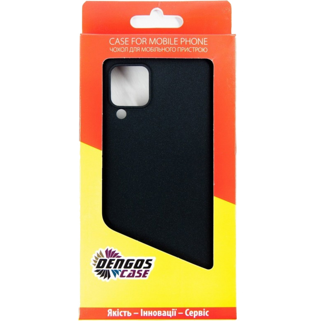 Чохол до мобільного телефона Dengos Carbon Samsung Galaxy A22 (black) (DG-TPU-CRBN-125) - зображення 2