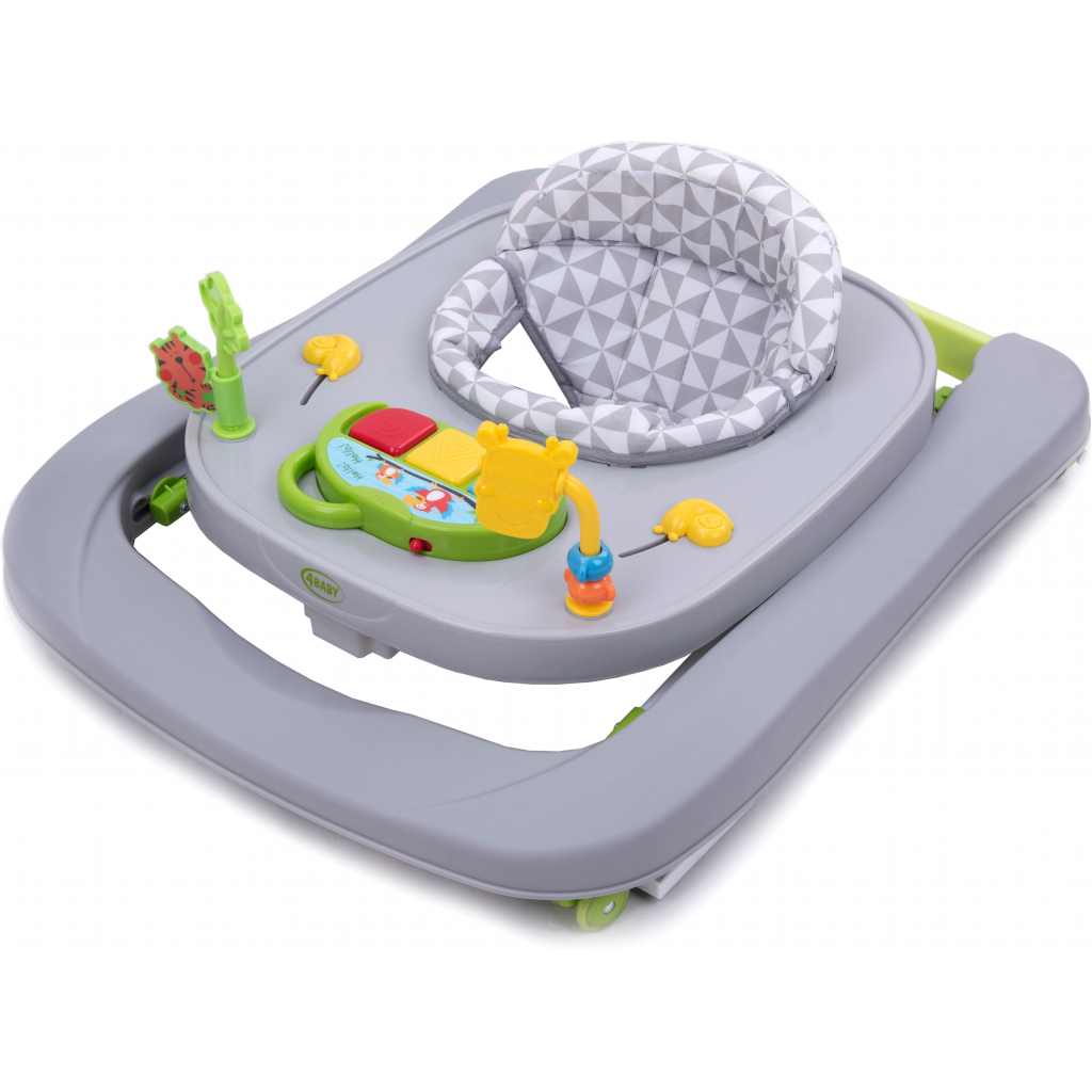 Ходунки 4Baby Walk'n Push (grey) (4WP02) - зображення 5