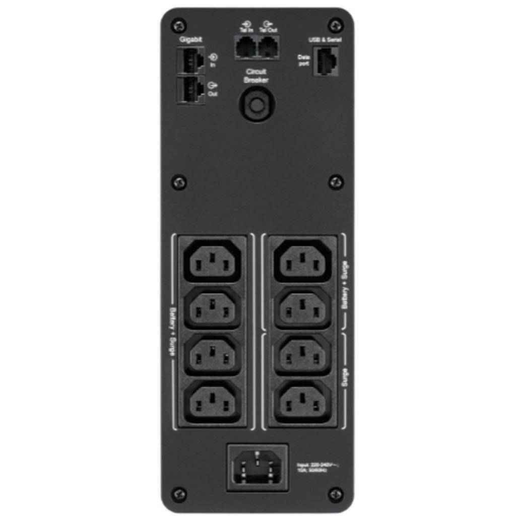 Пристрій безперебійного живлення APC Back-UPS Pro BR 1600VA (BR1600SI) - зображення 4
