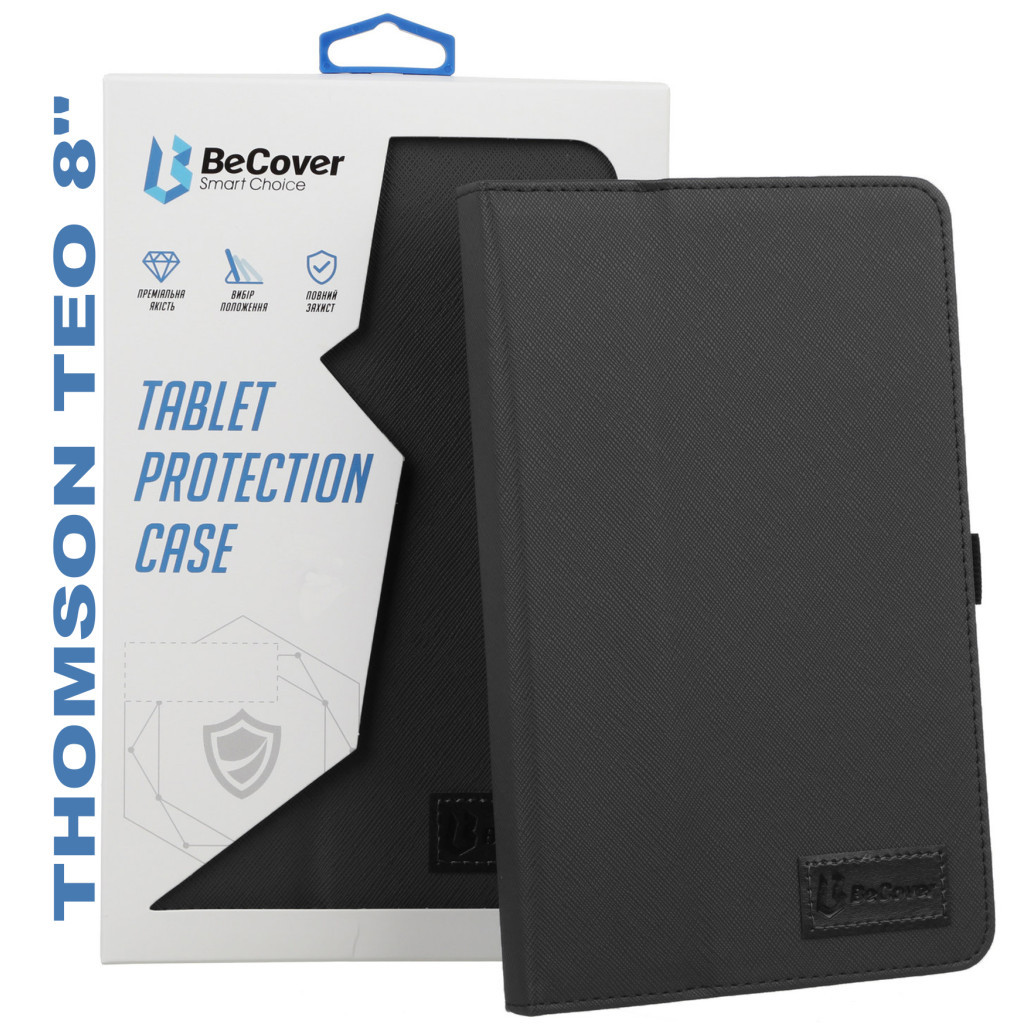 Чохол до планшета BeCover Slimbook Thomson TEO 8" Black (710130) - зображення 1