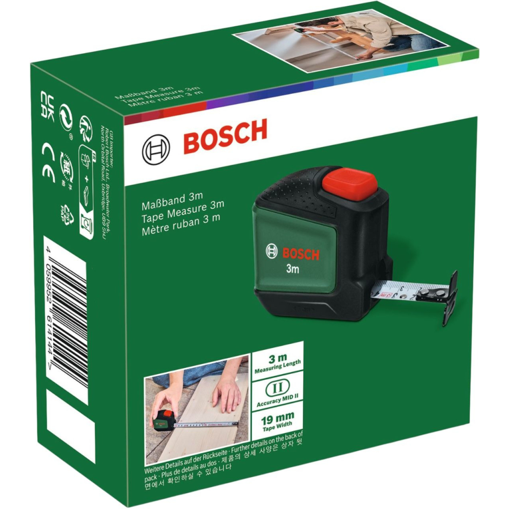 Рулетка Bosch 3м х 19мм (1.600.A03.2UX) - изображение 3