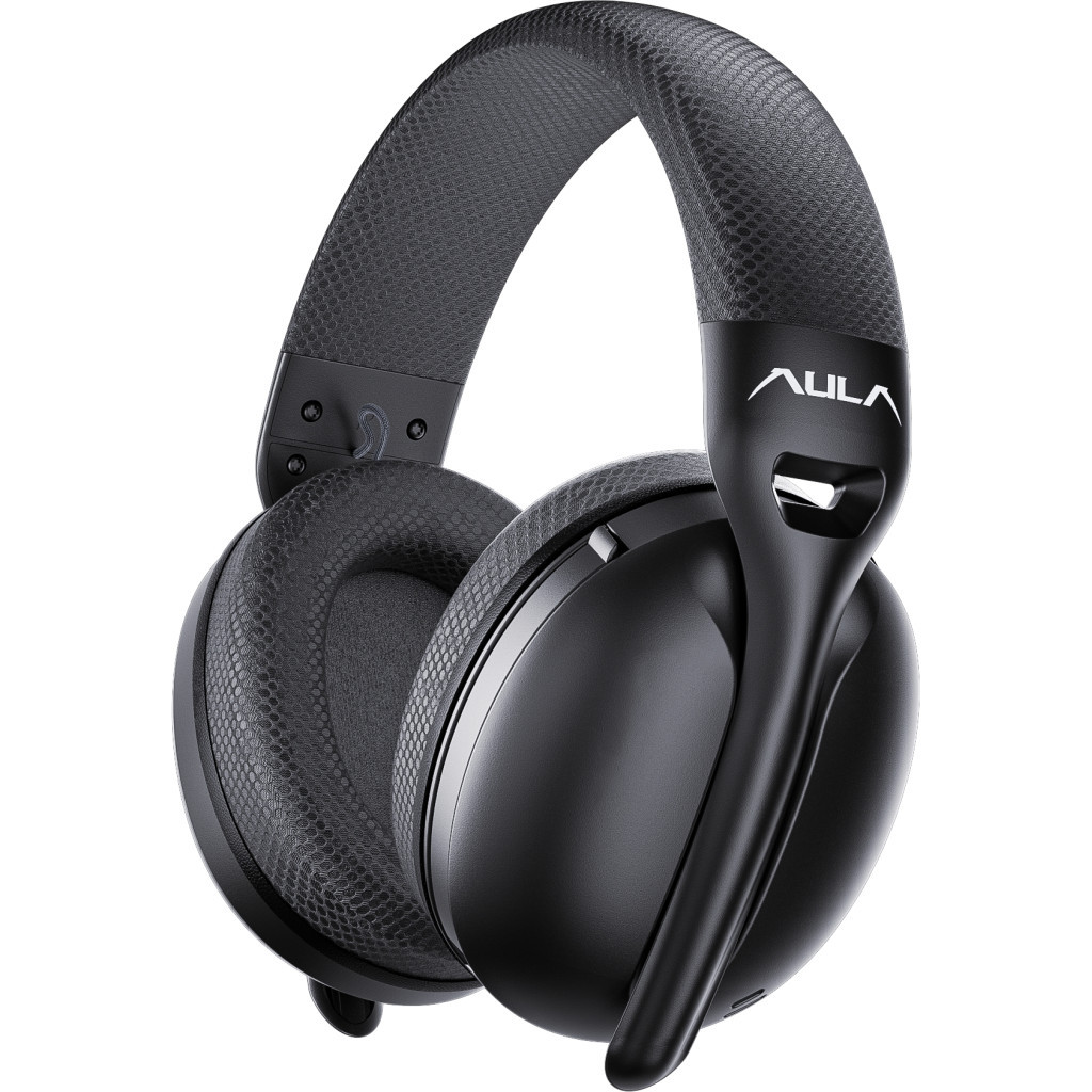 Навушники Aula S6 - 3 in 1 Wired/2.4G Wireless/Bluetooth Black (6948391235554) - зображення 1