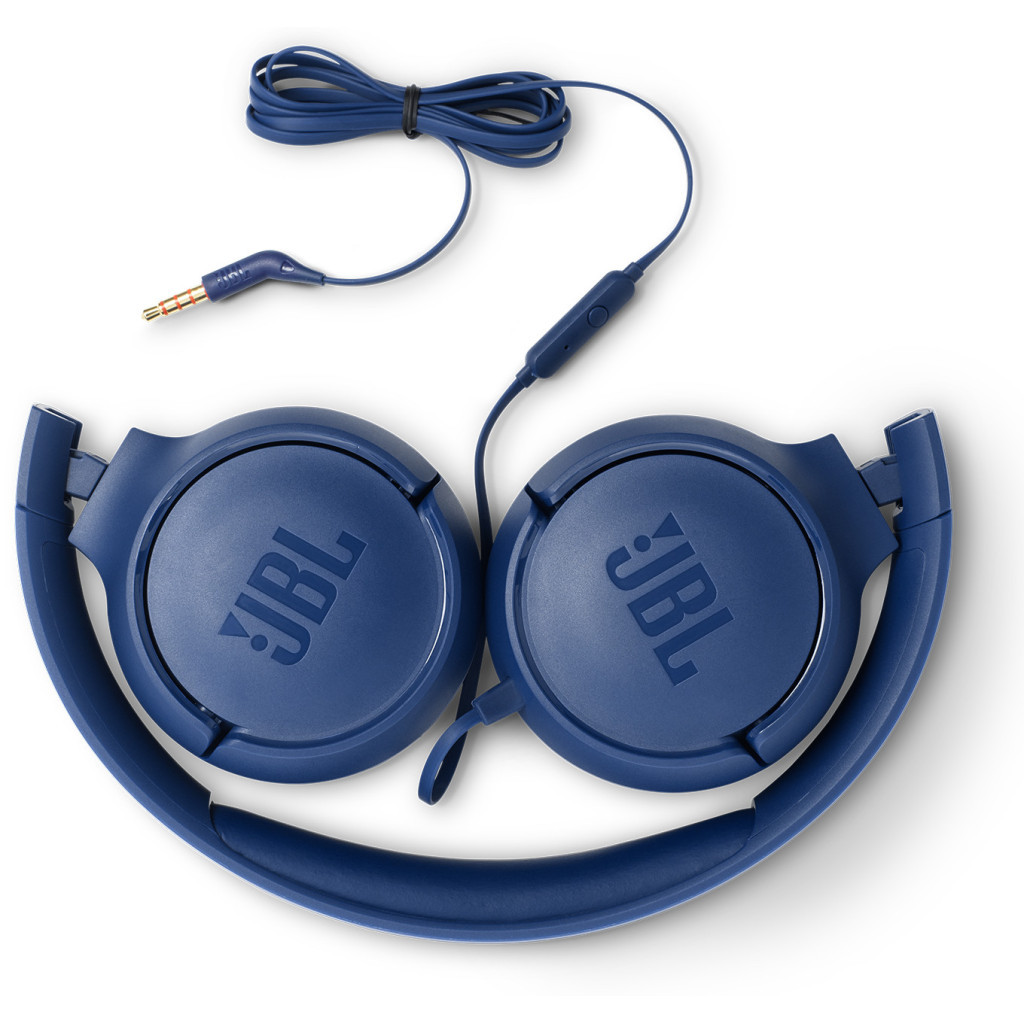 Навушники JBL T500 Blue (JBLT500BLU) - зображення 4