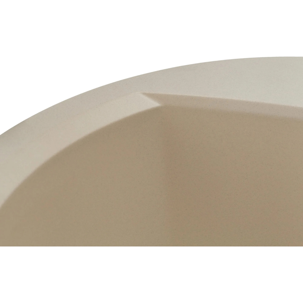 Мийка кухонна GRANADO RONDA ivory з сифоном (470*490mm.) (gr2204) - изображение 5