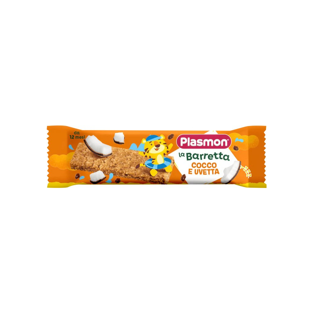 Батончик дитячий Plasmon Кокос - родзинки 20 г (1136182) - изображение 1