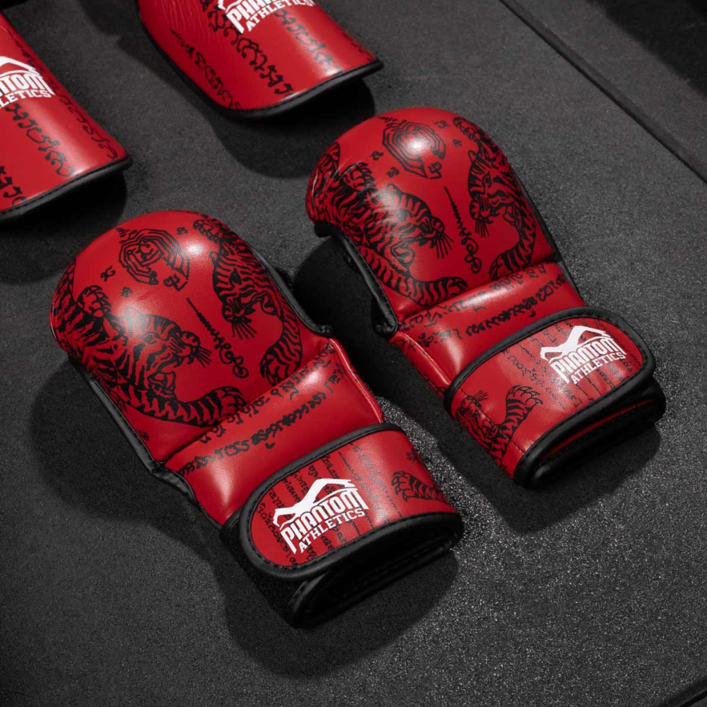 Рукавички для MMA Phantom Muay Thai Red S/M (PHMMAG2705-SM) - зображення 8