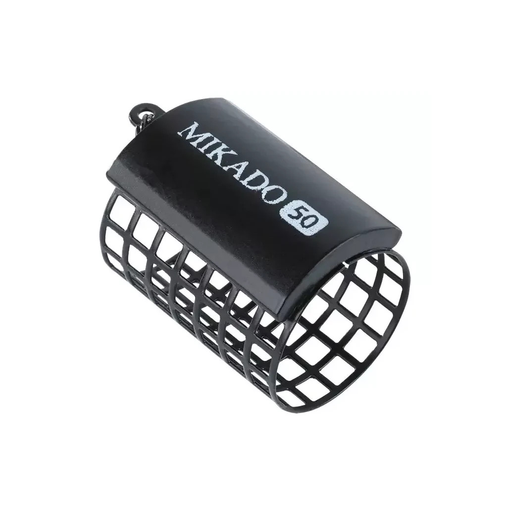 Годівниця Mikado Feeder Round 32х44 мм 80 г Black (AMKZ-03-80-B) - изображение 1
