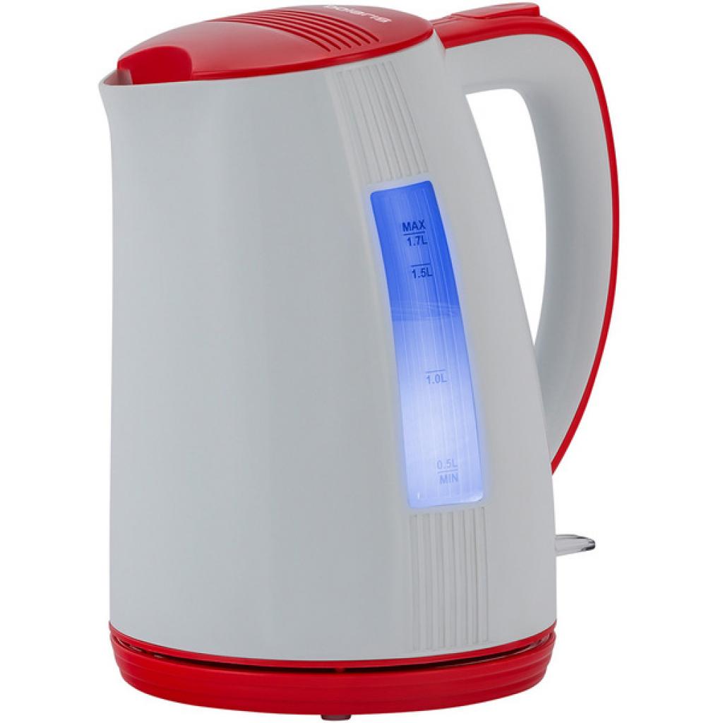 Електрочайник Polaris PWK 1790CL White/Red - зображення 2