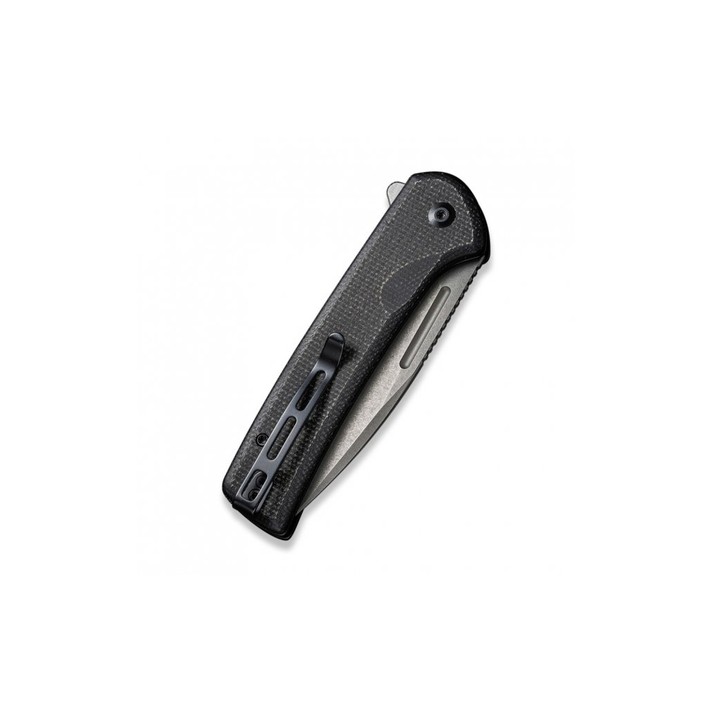 Ніж Civivi Conspirator Stonewash Black Micarta (C21006-1) - зображення 5