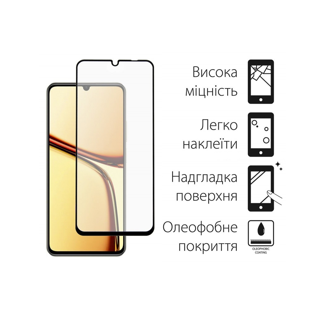 Скло захисне Dengos Realme C61 2pcs (DG-TG2P-57) - зображення 2