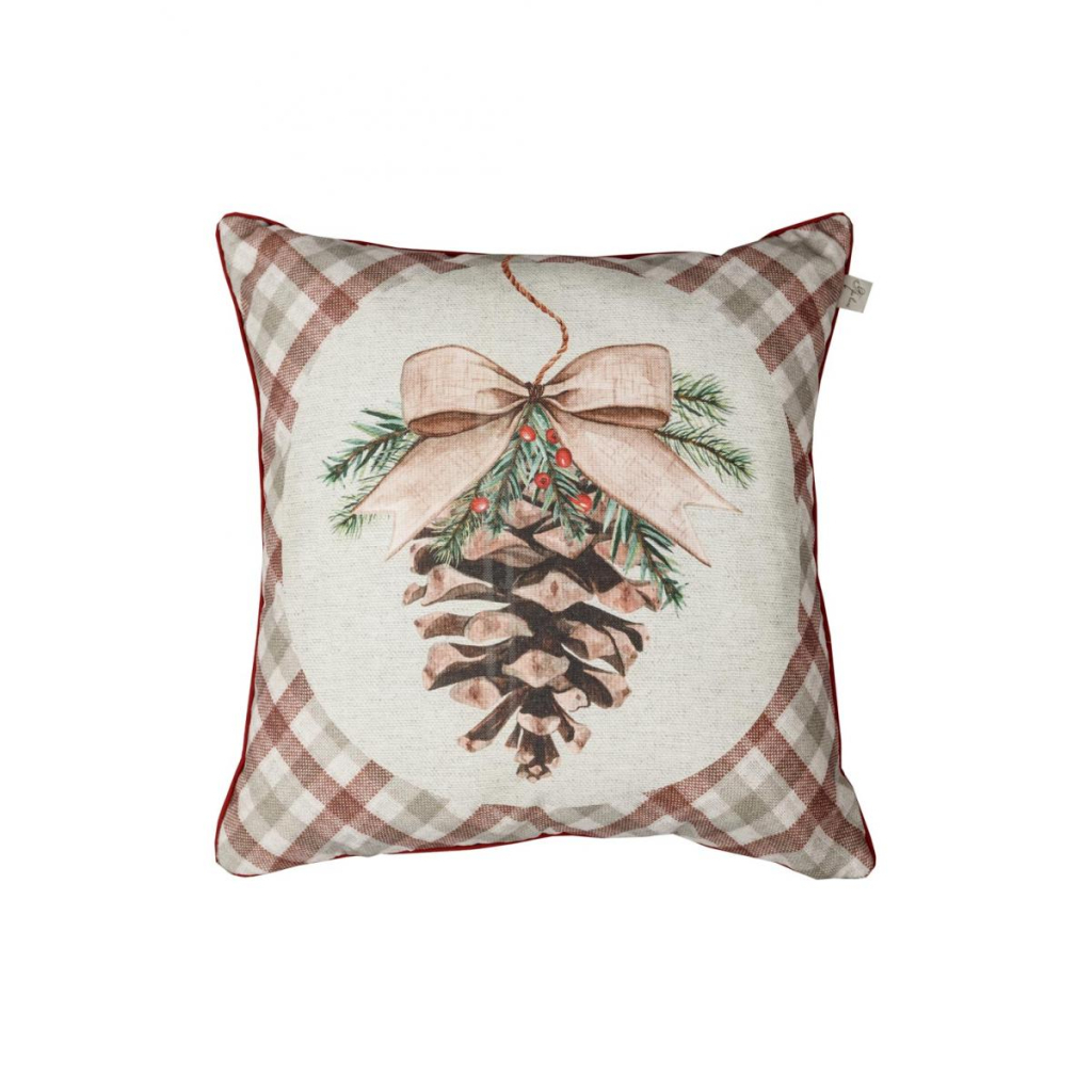 Наволочка Прованс декоративна Шишка 45х45 (031702) - зображення 1