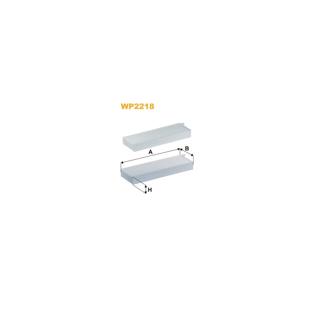 Фільтр салону Wixfiltron WP2218 - зображення 1