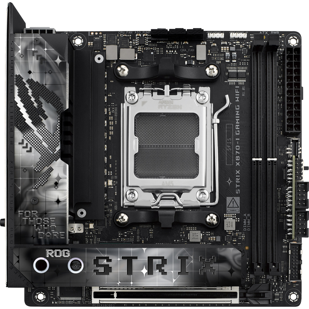 Материнська плата ASUS ROG STRIX X870-I GAMING WIFI - зображення 1