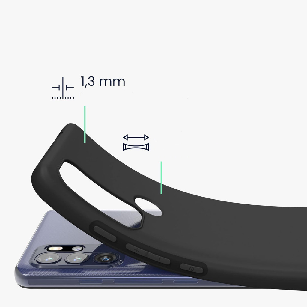 Чохол до мобільного телефона BeCover Motorola Moto G60s Black (711094) - зображення 4