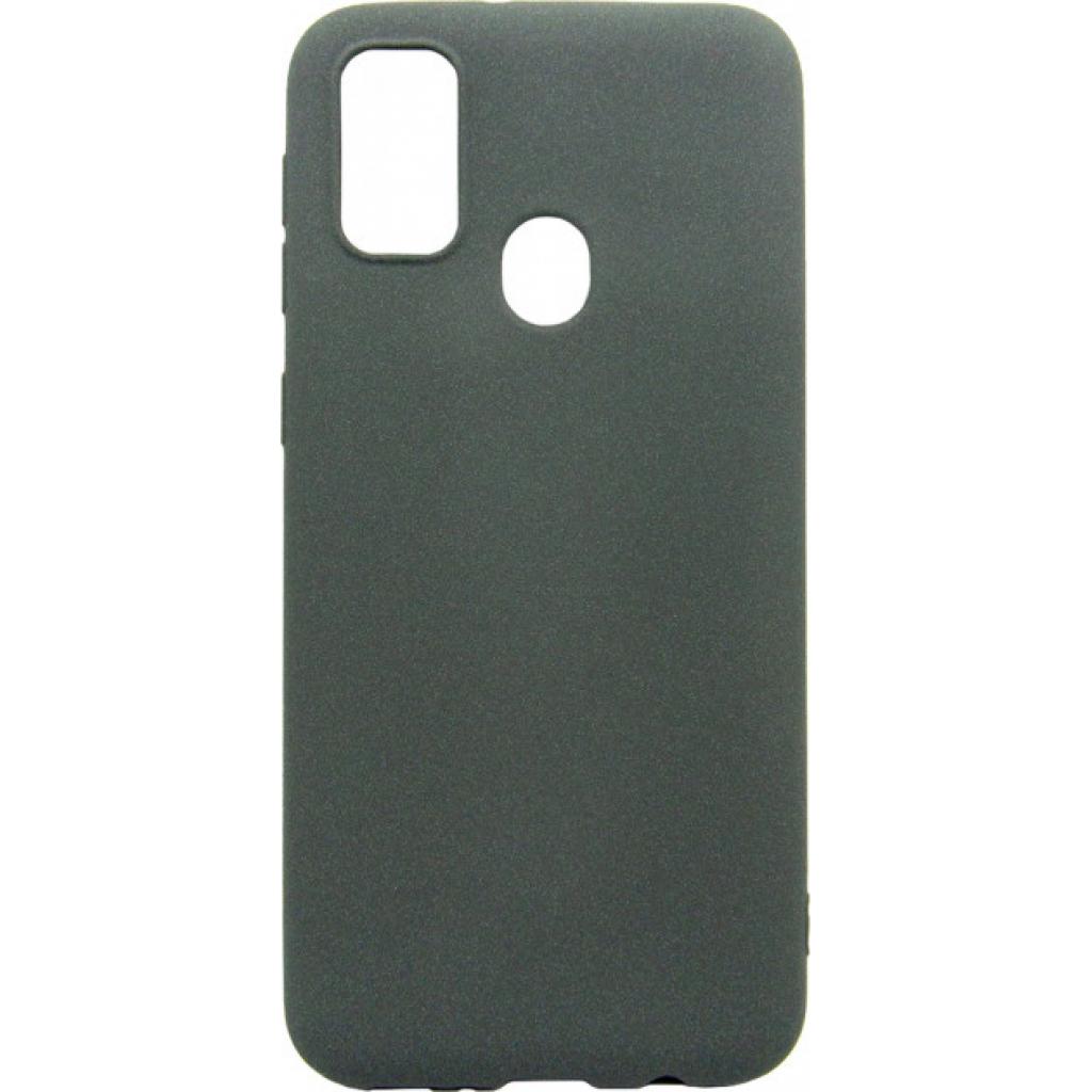 Чохол до мобільного телефона Dengos Carbon Samsung Galaxy M21, grey (DG-TPU-CRBN-61) (DG-TPU-CRBN-61) - зображення 1