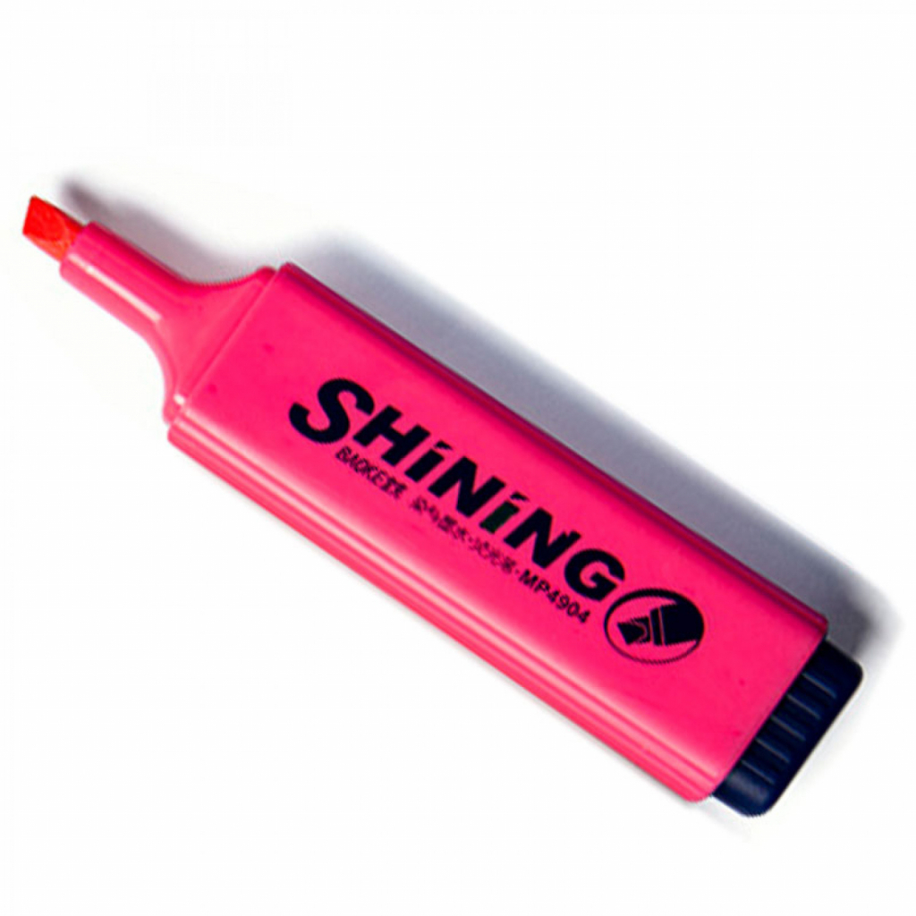 Маркер Baoke текстовий, 2-4 мм червоний Shining (MARK-TXT-BAO-MP4904R) - зображення 2