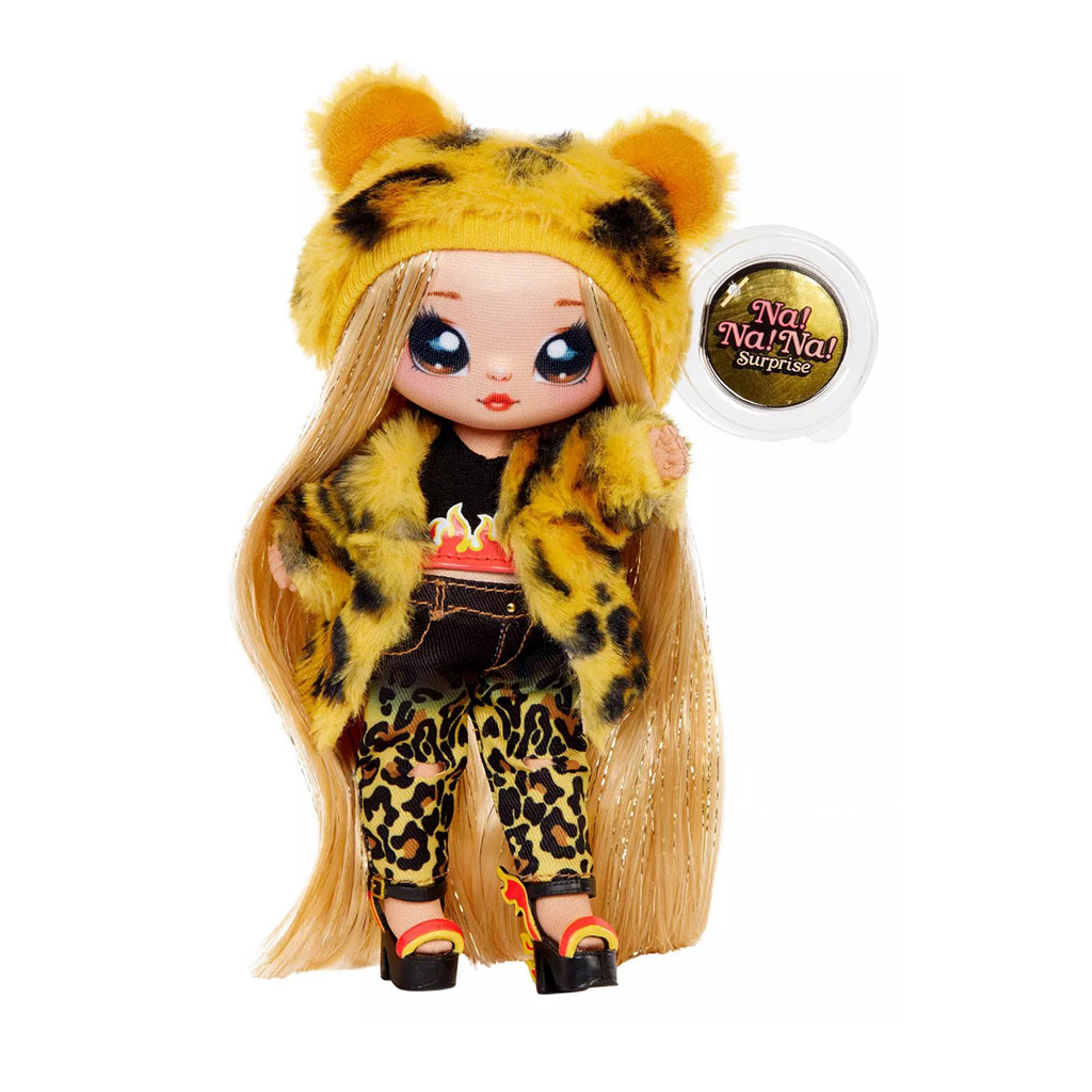 Лялька Na! Na! Na! Surprise 3 в 1 - Рюкзачок-спальня Дженнел Ягуар (575696) - зображення 1