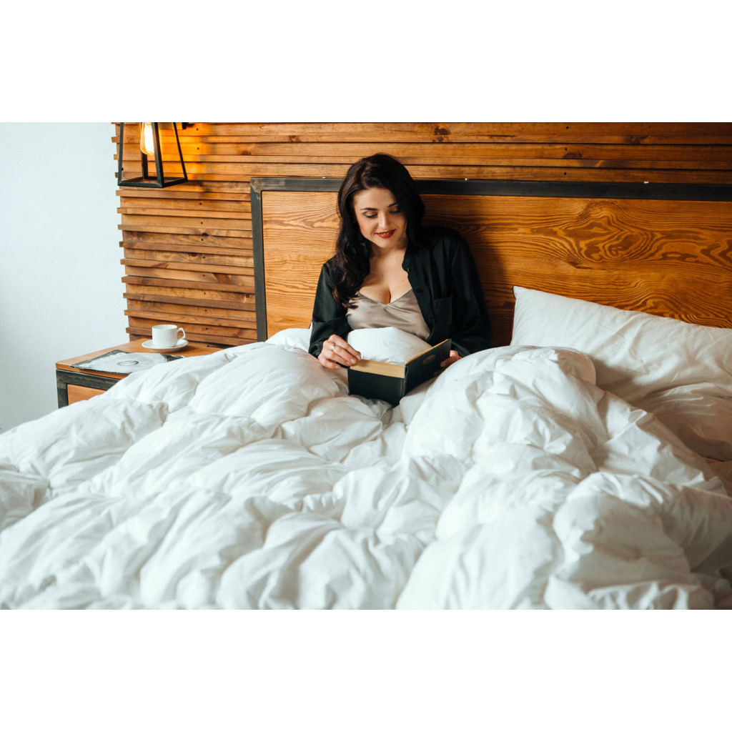 Ковдра MirSon бавовняна №1428 DeLuxe Hand Made Зимова 110x140 см (2200001535824) - зображення 10