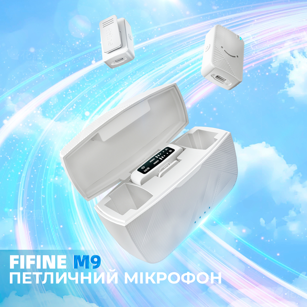 Мікрофон Fifine M9W White (M9W) - зображення 6