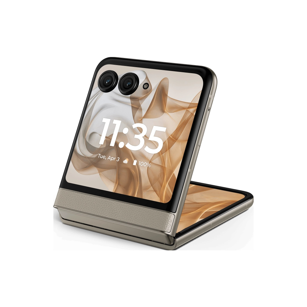 Мобільний телефон Motorola Razr 50 8/256GB Beach Sand (PB200051RS) - зображення 5