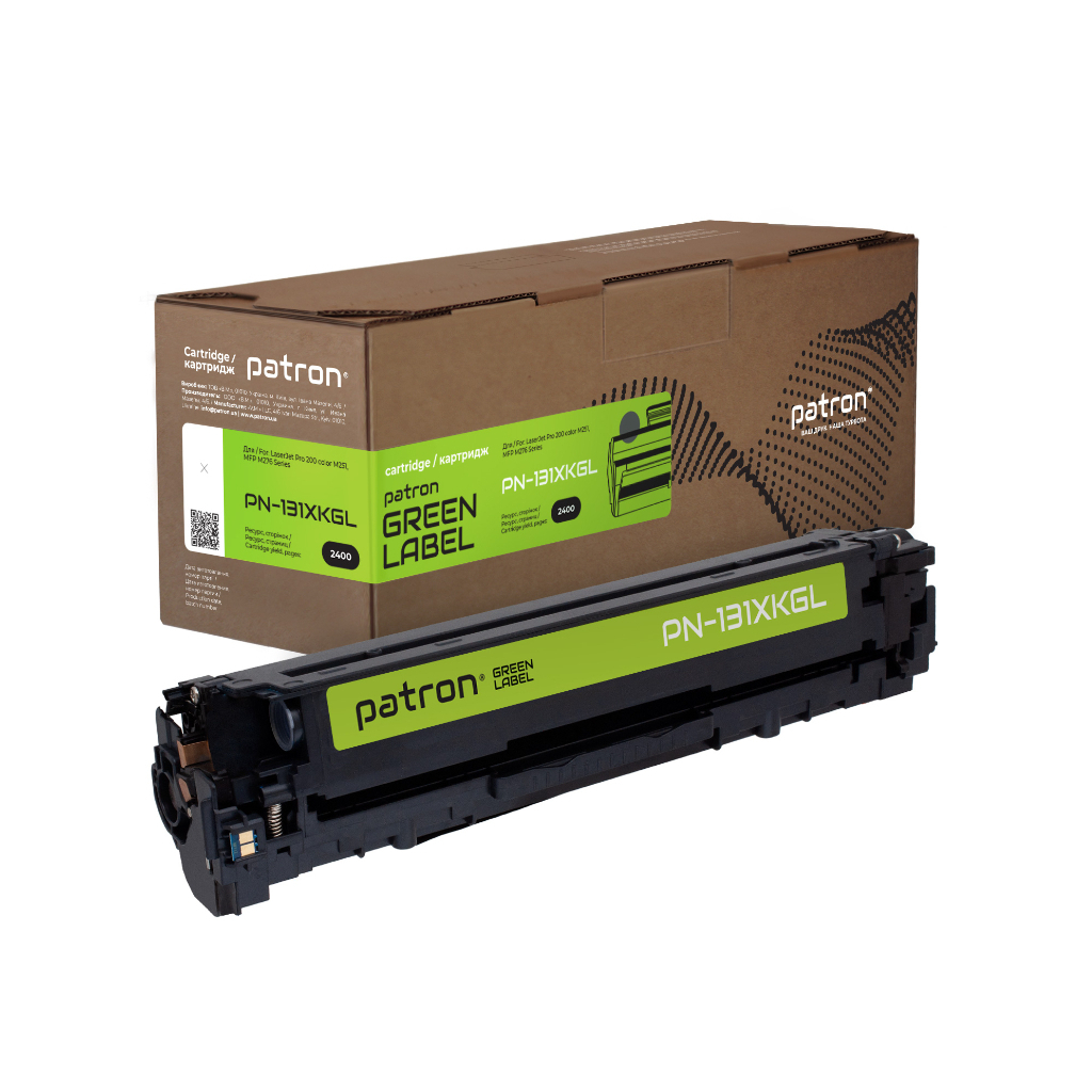 Картридж Patron HP 131X (CF210X) Green Label, black (PN-131XKGL) - зображення 1