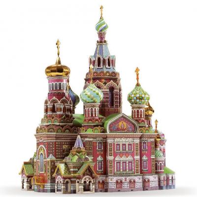 Збірна модель Умная бумага Спас на крові (110) - зображення 1