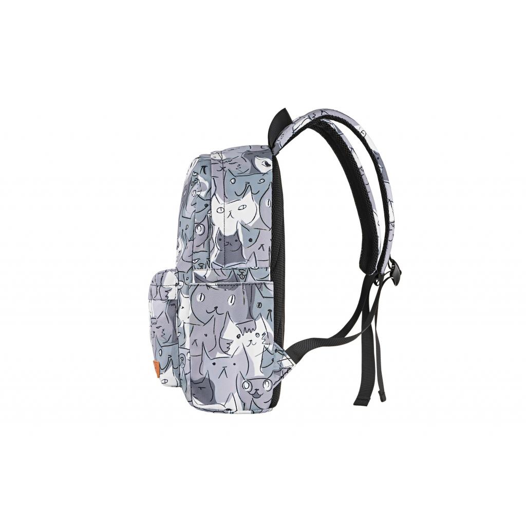 Рюкзак для ноутбука 2E 13" TeensPack Cats, grey (2E-BPT6114GC) - зображення 4