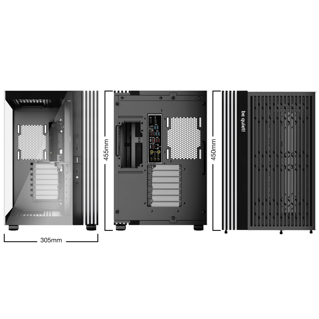 Корпус Be quiet! LIGHT BASE 600 DX чорний (BGW65) - зображення 10