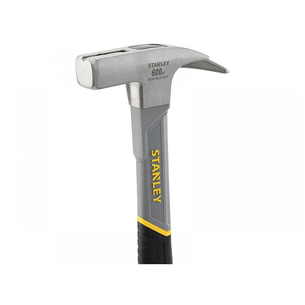 Молоток Stanley Fiberglass покрівельника, 600г, рукоятка з скловолокна (STHT0-51311) - изображение 4