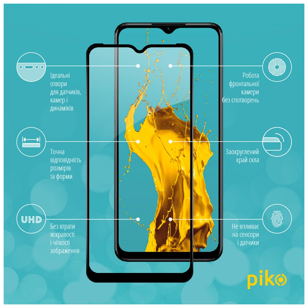 Скло захисне Piko Full Glue RealMe C35 (1283126531323) - зображення 3