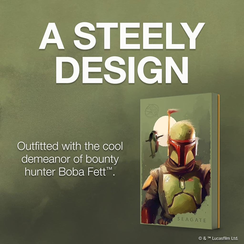 Зовнішній жорсткий диск 2.5" 2TB FireCuda Gaming Hard Drive Star Wars edition Seagate (STKL2000406) - зображення 4