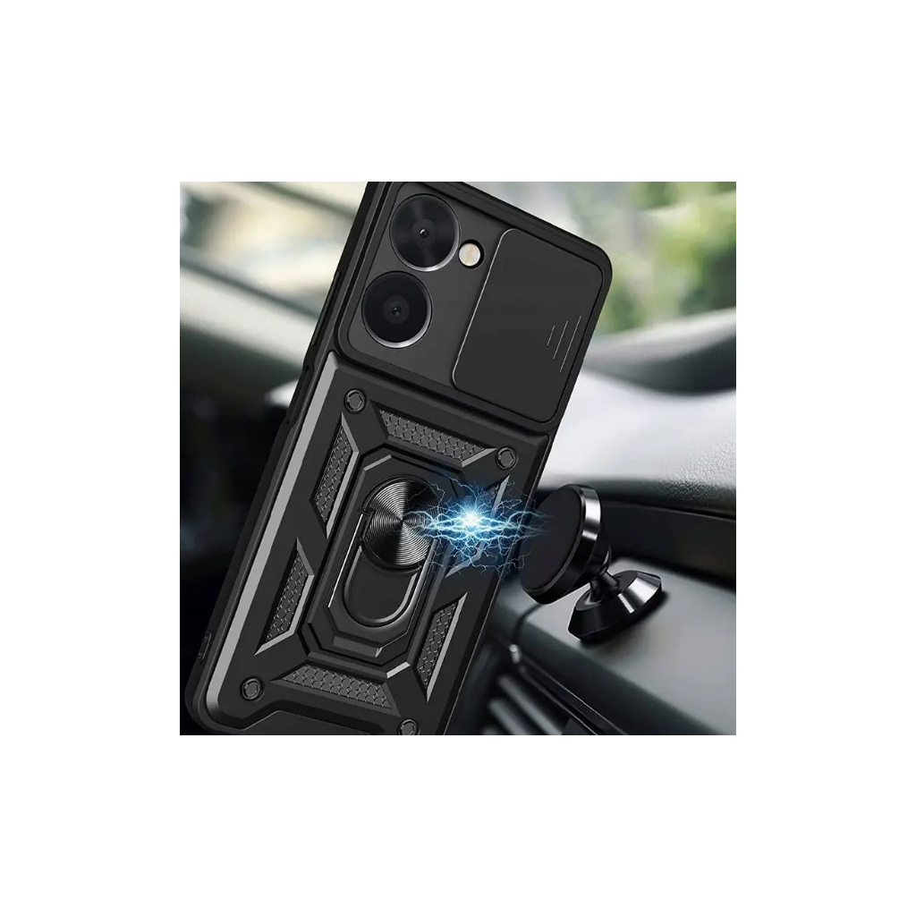 Чохол до мобільного телефона BeCover Military Realme C33 2022/C33 2023 Black (709170) - зображення 4