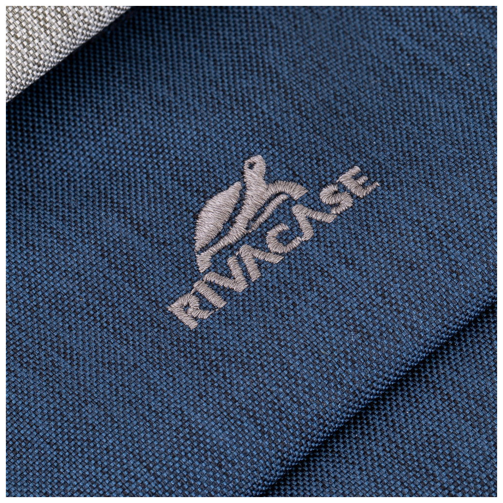 Рюкзак для ноутбука RivaCase 17.3" 7567 Prater, Grey / Dark Blue (7567Grey/DarkBlue) - зображення 12