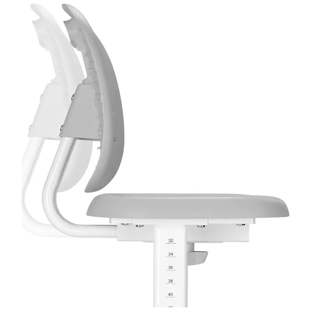 Парта зі стільцем FunDesk Piccolino III Grey-w - зображення 8