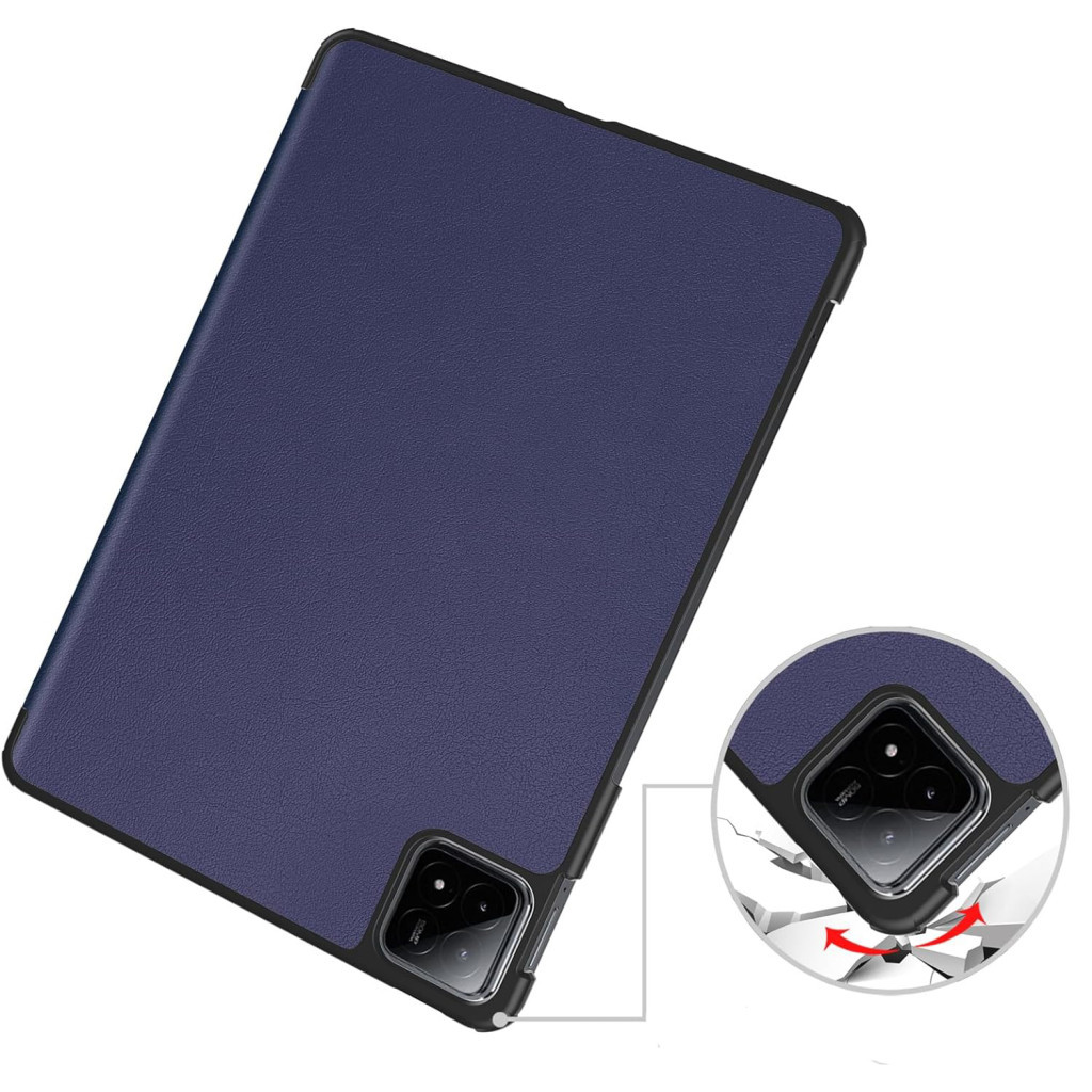 Чохол до планшета BeCover Smart Case Xiaomi Pad 6S Pro 12.4" Deep Blue (711084) - зображення 5